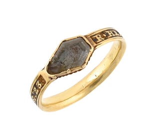 HERSEY FAMILY MOURNING RING