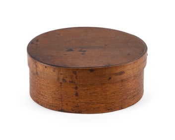 BELA SPRAGUE PANTRY BOX Hingham, Massachusetts, 19th Century Length 6.5".