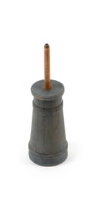 WILLIAM LUCE MINIATURE BUTTER CHURN WITH DASHER Hingham, Massachusetts, Late 19th/Early 20th Century