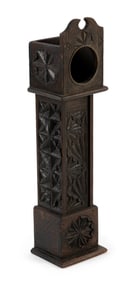 GEORGE W. FEARING WATCH HUTCH Hingham, Massachusetts, 19th Century Height 13.5".