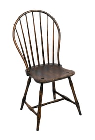 BOW-BACK WINDSOR CHAIR America, Late 18th Century