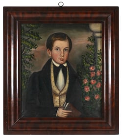 ATTRIBUTED TO RUTH WHITTIER AND SAMUEL ADDISON SHUTE (New Hampshire, 1803-1882 and 1803-1836),