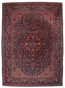KESHAN RUG: 8'10" X 12'2" Second Quarter of the 20th Century