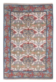 WILLIAM MORRIS ARTS AND CRAFTS DESIGN RUG: 6'0" X 8'8" 21st Century