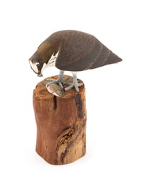 HAROLD NELSON GIBBS MINIATURE OSPREY Barrington, Rhode Island, 1886-1970 Height 4".