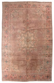 TABRIZ RUG: 10'1" X 16'3" Second Half of the 20th Century