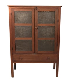 PIE SAFE 19th Century Height 59.5". Width 41". Depth 18".