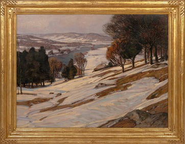 GEORGE GARDNER SYMONS (New York/California/Massachusetts/Illinois/New Jersey, 1863-1930), Winter