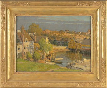 FREDERICK JOHN MULHAUPT (Kansas/New York/Massachusetts/Missouri, 1871-1938), View from the North