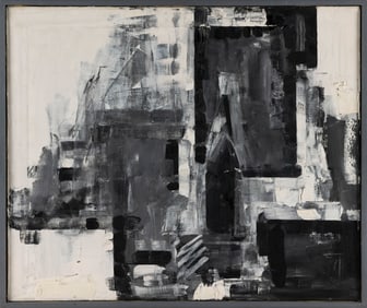 HAYNES OWNBY (New York/Massachusetts, 1929-2001), Still life with a wine bottle., Oil on canvas, 22"