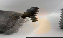 A. ELMER CROWELL PINTAIL DRAKE DECOY East Harwich, Massachusetts, 1862-1952 Length 18".