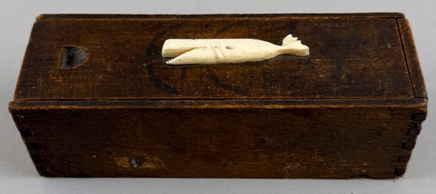 CASED SET OF DOMINOES 19th Century