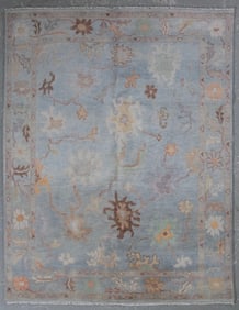 SULTANABAD DESIGN RUG: 8'0" X 10'2" 21st Century