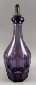 ASHBURTON GLASS DECANTER 19th Century Height 12".