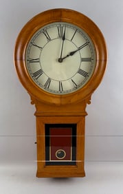 HOWARD-STYLE WALL CLOCK Height 31".