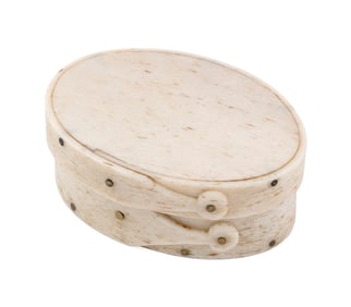 SMALL WHALEBONE COVERED MEASURE 19th Century Height 1". Length 2.5".