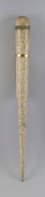 LARGE WHALEBONE FID 19th Century Length 20.75".