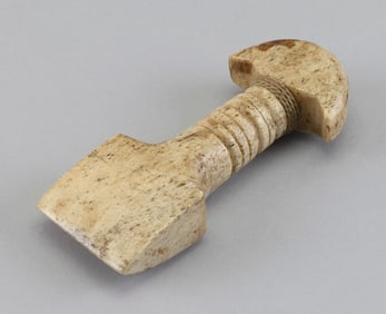 WHALEBONE SEAM RUBBER 19th Century Length 5.5".