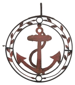 ENGLISH PUB SIGN 19th Century Sign height 27". Bracket length 50".