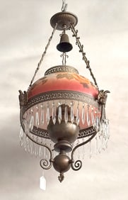 LATE VICTORIAN HANGING LIGHT, PROBABLY FROM A CAPTAIN'S QUARTERS Second Half of the 19th Century