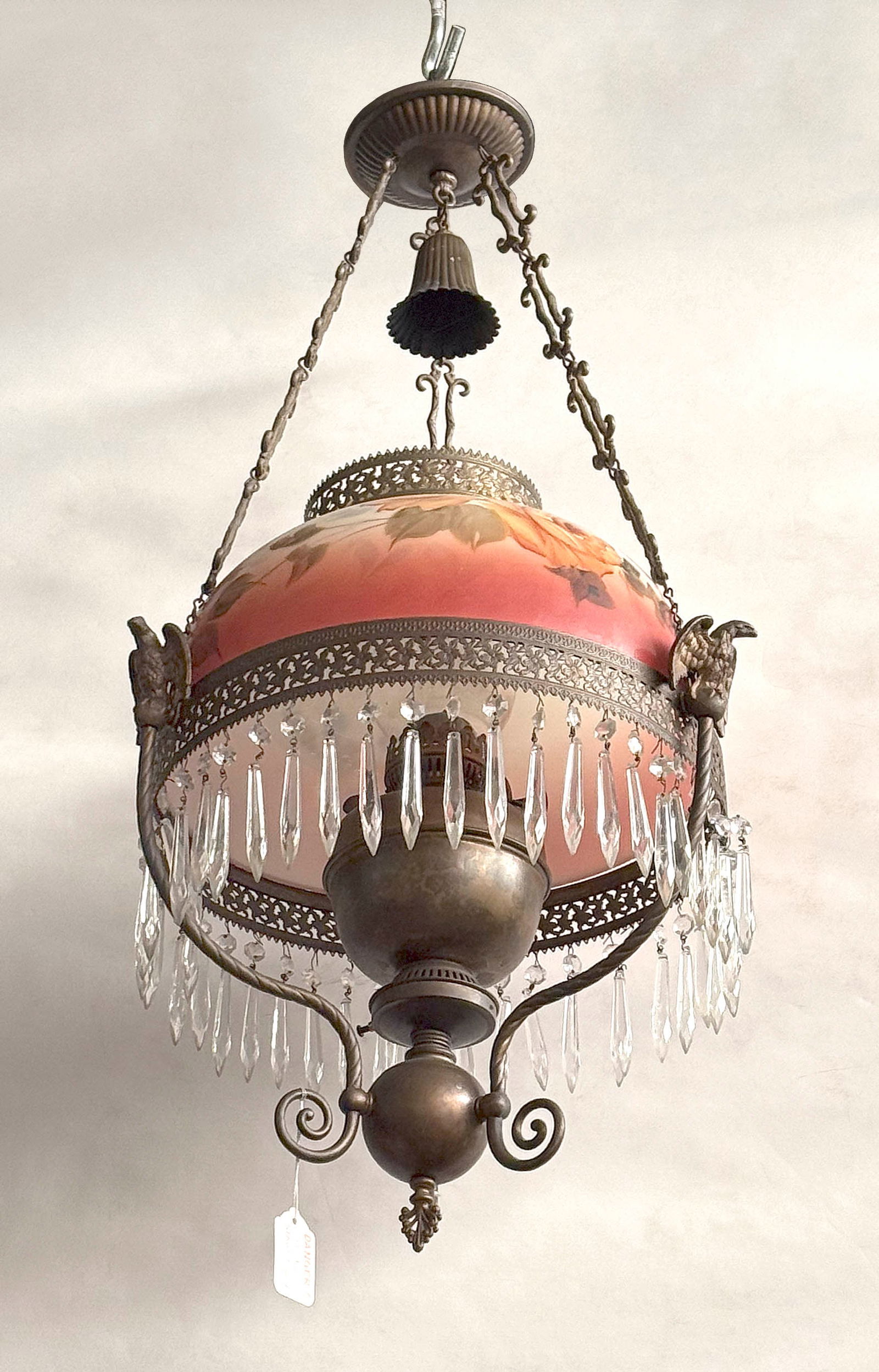 LATE VICTORIAN HANGING LIGHT, PROBABLY FROM A CAPTAIN'S QUARTERS Second Half of the 19th Century (1 of 1)