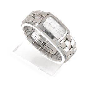 BAUME & MERCIER STAINLESS STEEL HAMPTON WATCH