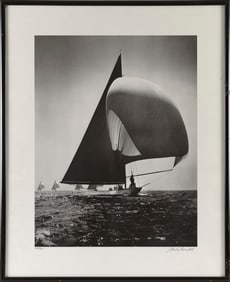 STANLEY ROSENFELD (America, 1913-2002), "Ranger off the Wind"., Photograph, image 20.75" x 16".