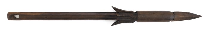 IRON BOMB HARPOON 19th/Early 20th Century Length 33.5".