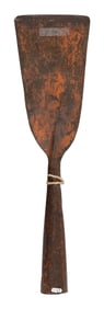 PETERS CAST STEEL CUTTING-IN SPADE Early 20th Century Length 16.5".