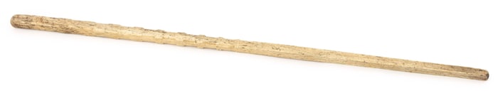 CARVED WHALEBONE GAUGE 19th Century Length 32.5".