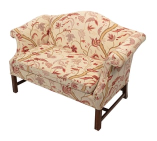 CAMELBACK LOVESEAT 20th Century