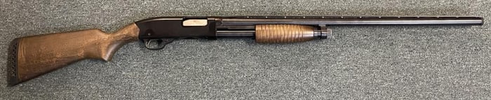 * WINCHESTER MODEL 120 SLIDE-ACTION SHOTGUN 20th Century Length of barrel 28". Total length 49".