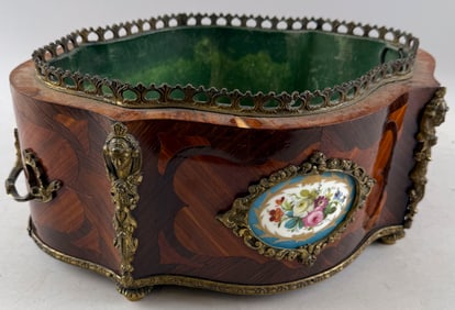 NAPOLEON III TURTLE-SHAPED PLANTER France, 19th Century Height 6.5". Length 15.5". Width 10.5".