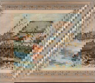 GEORGE TURLAND GOOSEY (California/New York/United Kingdom, 1877-1947), "Gloucester Mass U.S.A.".,