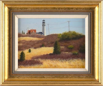 HERBERT W. HOLDEN, JR. (Massachusetts, 1922-2018), "Seaside Sentinel" (Highland Light, North Truro,