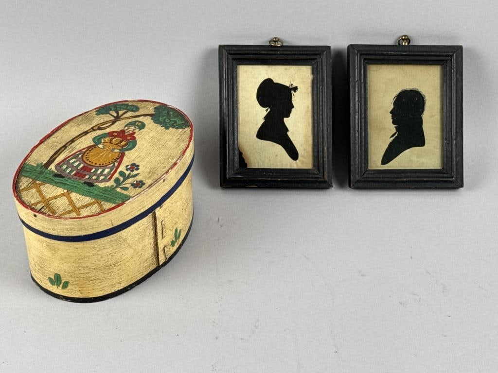 THREE FOLK ART ITEMS 20th Century (1 of 5)