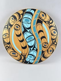ROD SMITH (Kwakwaka'wakw Peoples, British Columbia, Canada, 1966-), "And Still The River Rolls On"