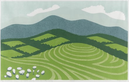 SABRA FIELD Vermont/Oklahoma, 1935- "The Mountains Skipped Like Lambs and the Hills Like Little