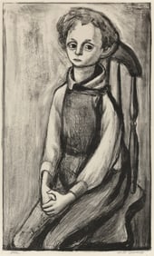WILL BARNET Massachusetts/New York, 1911-2012 "Joe", 1935. Edition of 12. Alternately titled