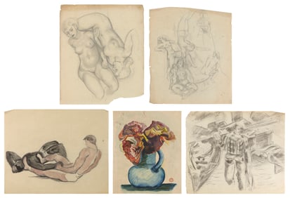 WILLIAM AND LUCY L'ENGLE New York/Massachusetts, 1884-1957 and 1889-1978 Collection of more than
