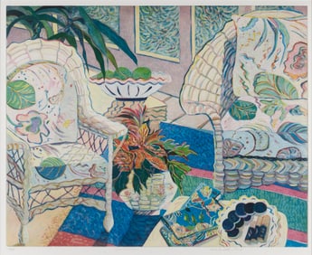 CAROLE SUE LEBBIN Washington, D.C., 1948- "Oreos and Limes". Signed, titled and numbered 42/75