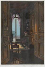 LYNN SHALER New York/France, 1955- "La Detante". Signed, titled, dated and numbered 25/100 in