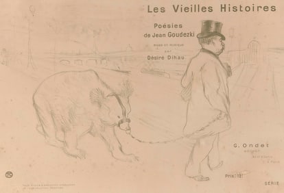 HENRI DE TOULOUSE-LAUTREC France, 1864-1901 Les Vieilles Histoires, 1893. Wittrock's first state