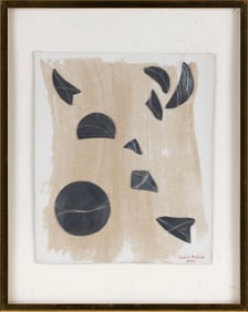 JACKIE MATISSE (France/New York, 1931-2021), Collage of crescent and other geometric forms., Mixed