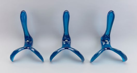 AFTER CARLO MOLLINO (1905-1973) (Italy, 1997), Three er?tico coat hooks - "Homage to the Orengo