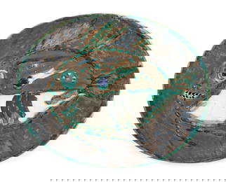 PABLO PICASSO (Spain/France, 1881-1973), Poisson Chine, 1952., Partially glazed and painted