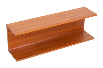 PEDERSEN & HANSEN FLOATING WALL SHELF Denmark, Mid-20th Century