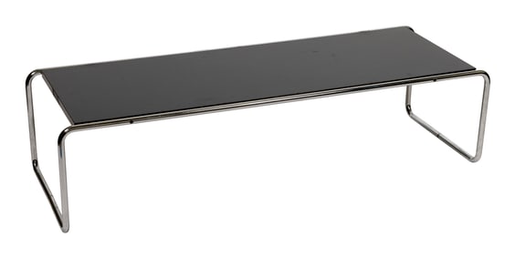 MARCEL BREUER (AMERICA/HUNGARY, 1902-1981) FOR KNOLL "LACCIO" COFFEE TABLE America, 1960s Height