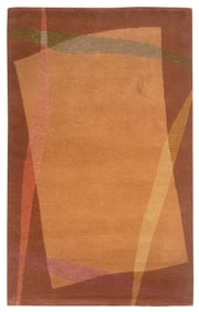 SOLOMON'S COLLECTION & FINE RUGS CONTEMPORARY DESIGN SCATTER RUG: 3'1" X 5'0" Quincy, Massachusetts,