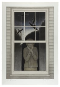 WILL BARNET (Massachusetts/New York, 1911-2012), "The Dream", 2002., Color lithograph, 24.25" x 16".